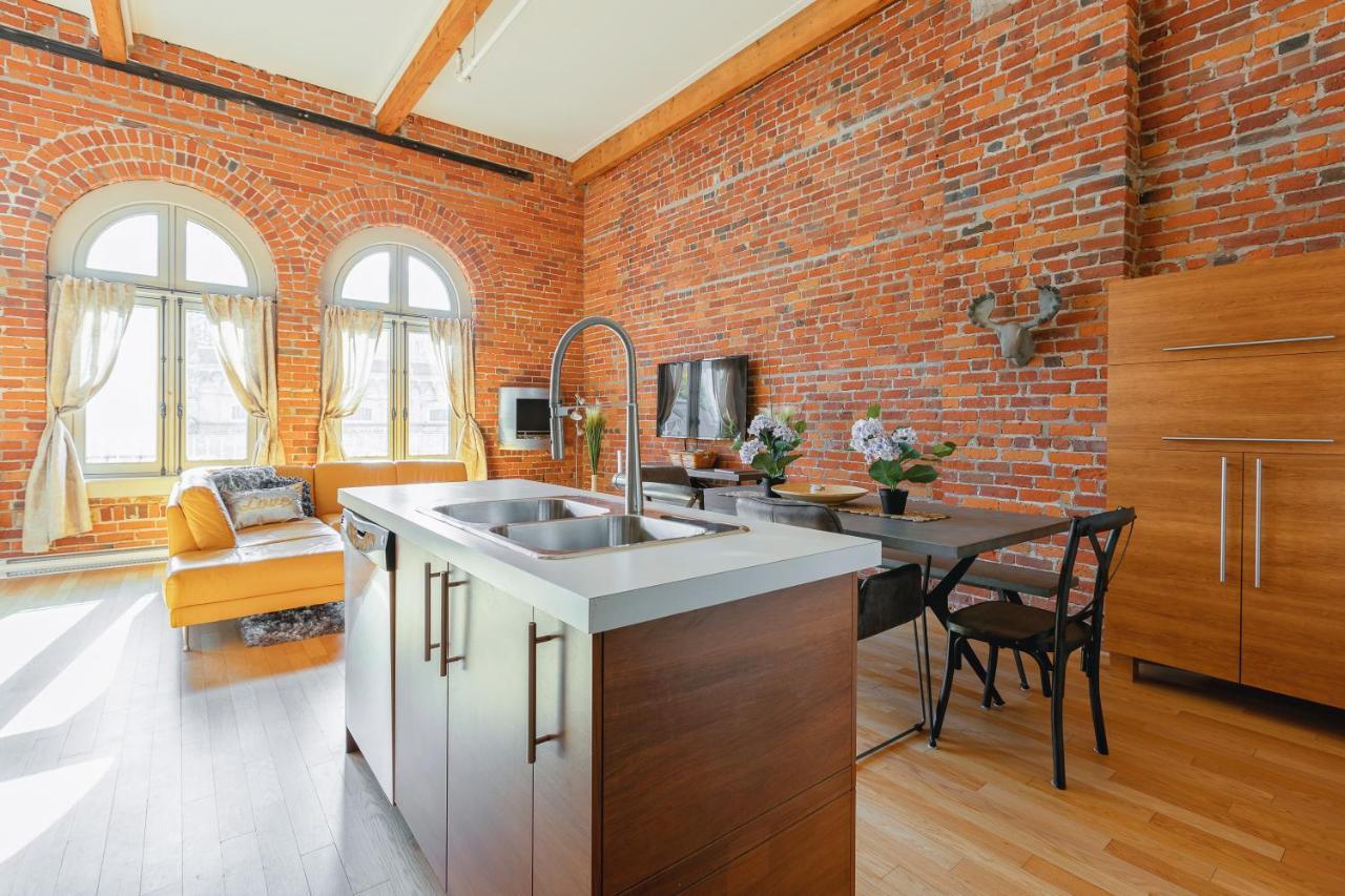 Апартаменти Les Lofts St Jean Квебек Екстер'єр фото